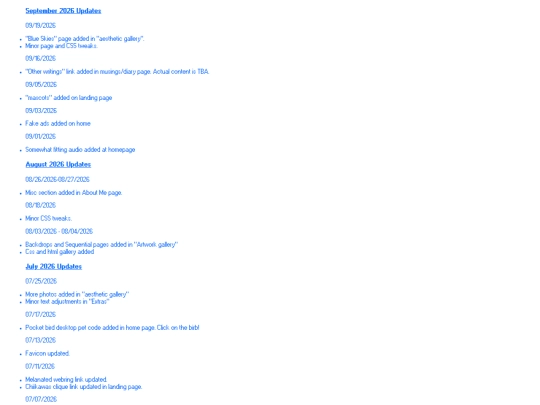 updates screenshot