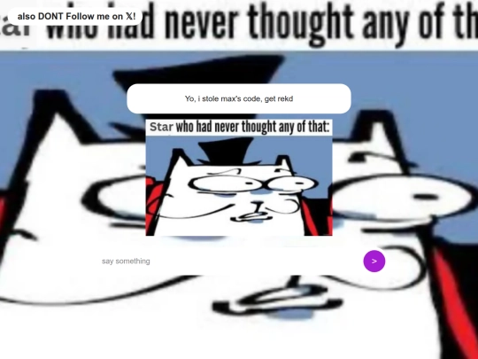 Thisisasupersecretpageandifufoundituhacked screenshot