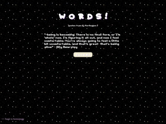 words screenshot