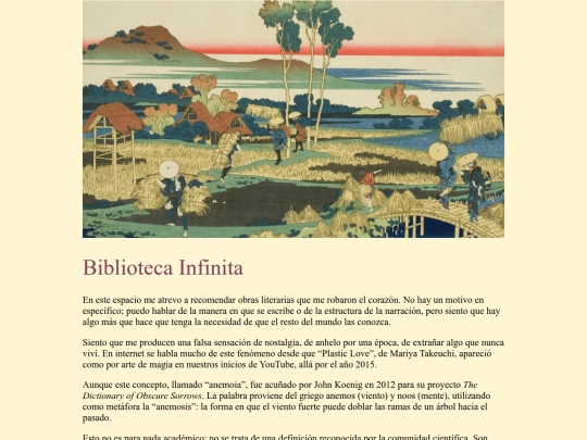 lasLecturas screenshot
