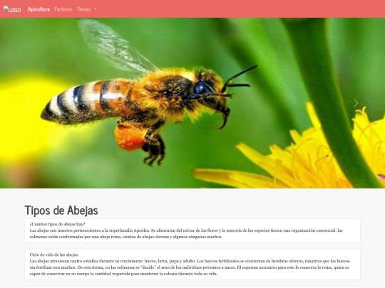 Tipos de Abejas screenshot