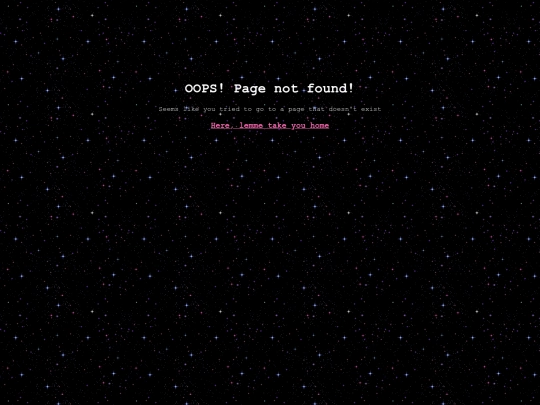 not_found screenshot