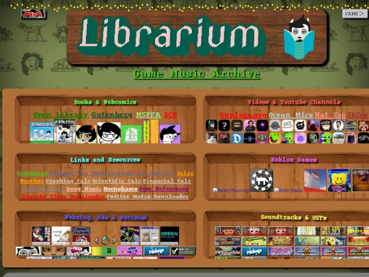 Librarium screenshot