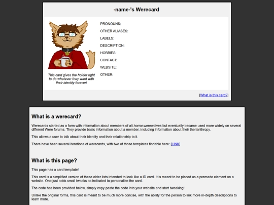 alth/werecardtemplate screenshot