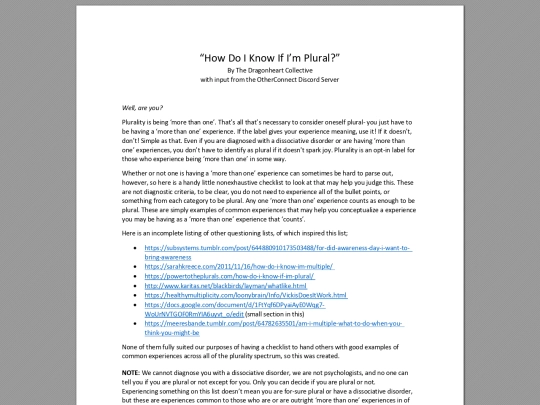 essay/AmIPlural screenshot