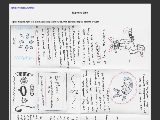 essay/personal/euphoriazine screenshot