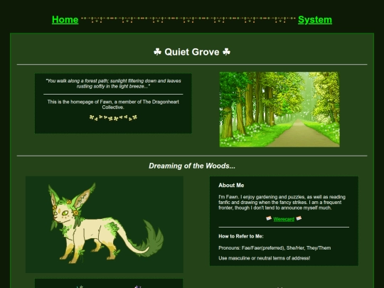 syspages/fawn screenshot