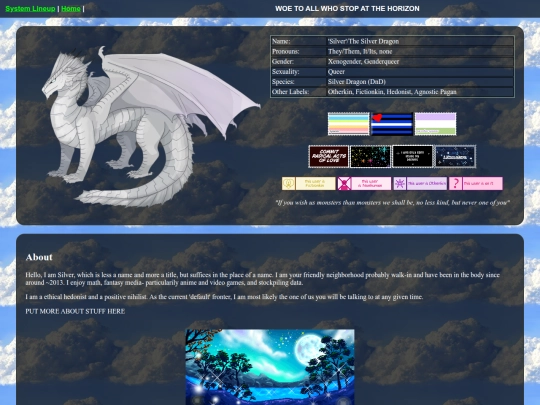 syspages/silver screenshot