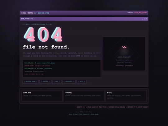 404 screenshot