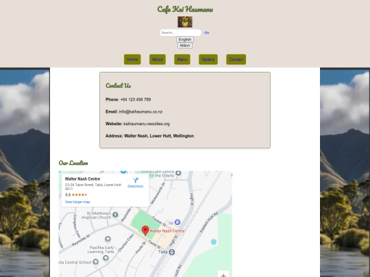 Contact screenshot