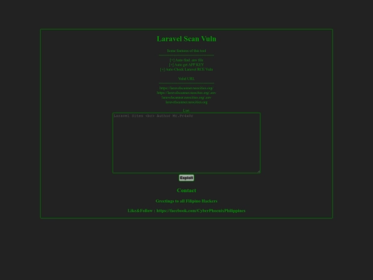 Scan screenshot