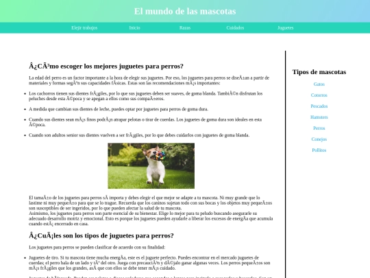 Juguetes screenshot