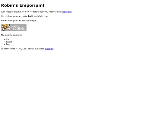 index screenshot