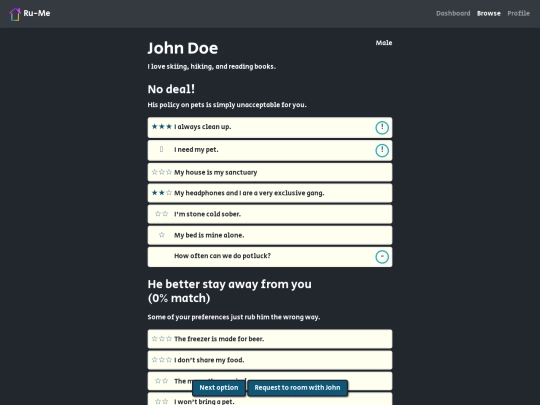 browse screenshot