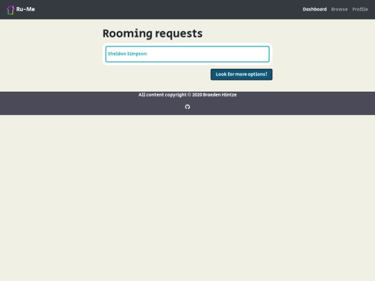 dashboard screenshot