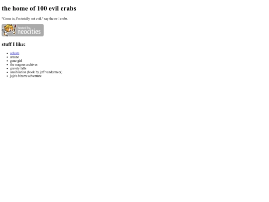 index screenshot
