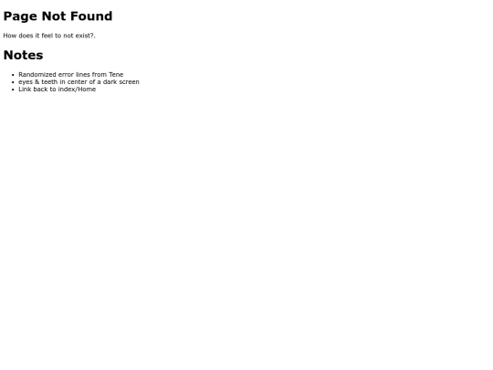not_found screenshot
