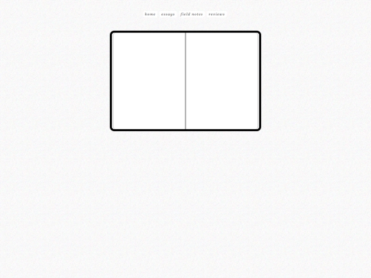 Essays screenshot