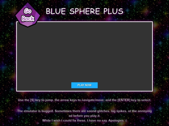 blue-spheres screenshot