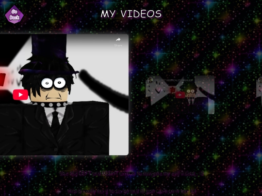 videos screenshot