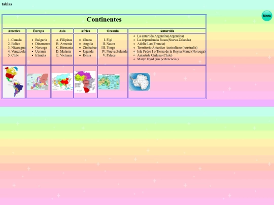 continentes screenshot