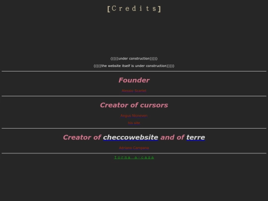 credits screenshot
