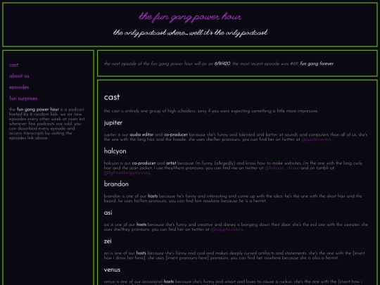 cast screenshot