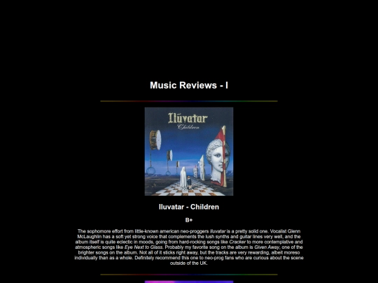MusicReviews_I screenshot