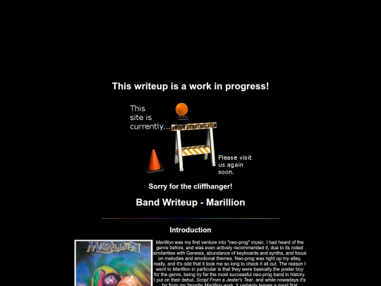 writeupmarillion screenshot