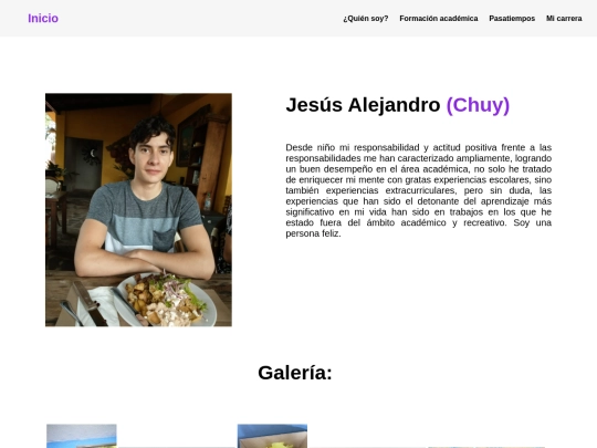 quien soy screenshot
