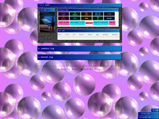 blog screenshot