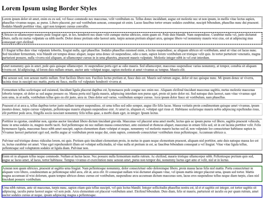 border-style screenshot