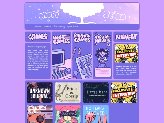 Games screenshot