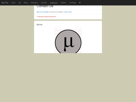 contact screenshot