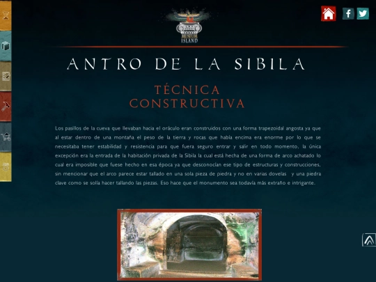 ANTRO DE LA SIBILA/tecnica-(español) screenshot