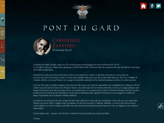 PUENTE DE GARD/auteur-du-second-life-(français) screenshot
