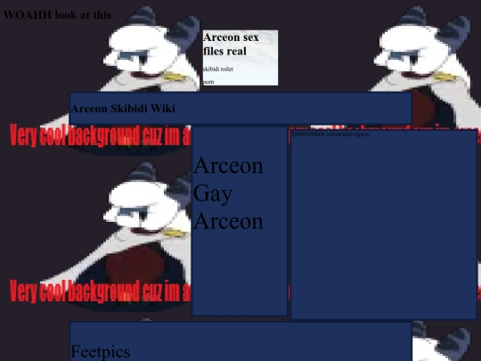 Arceonwikey screenshot