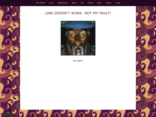 not_found screenshot