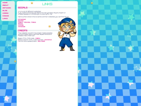 links screenshot