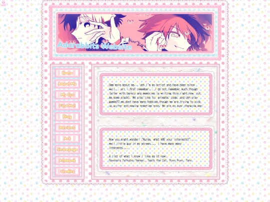 aboutme screenshot