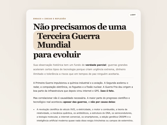 articles/(NÃO)_precisamos_de_mais_guerra screenshot