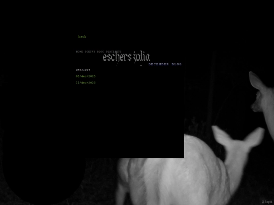 decemberblog screenshot