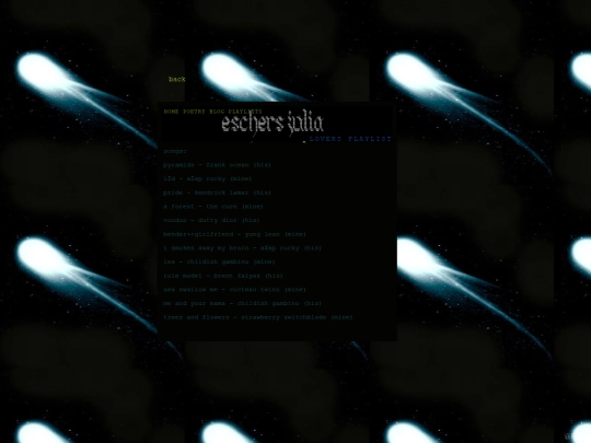 loverplaylist screenshot