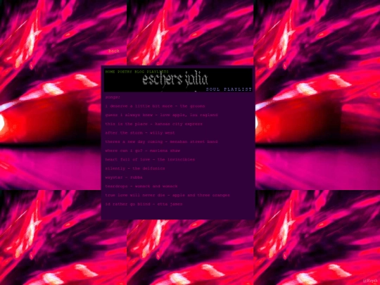 soulplaylist screenshot