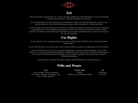tos screenshot