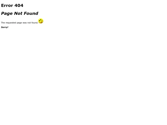 not_found screenshot