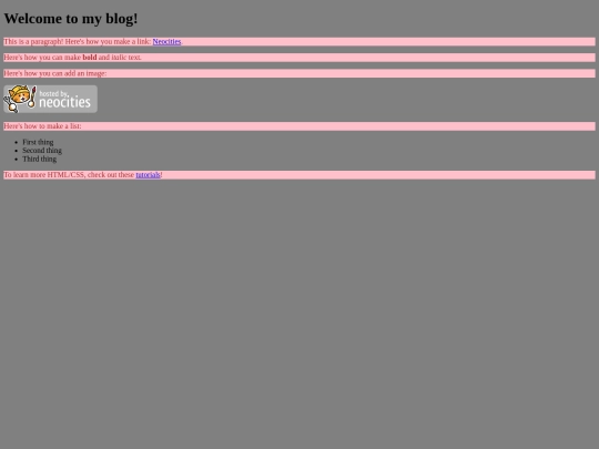 blog screenshot