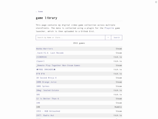 games screenshot