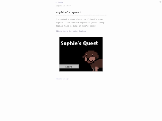 sophies-quest screenshot