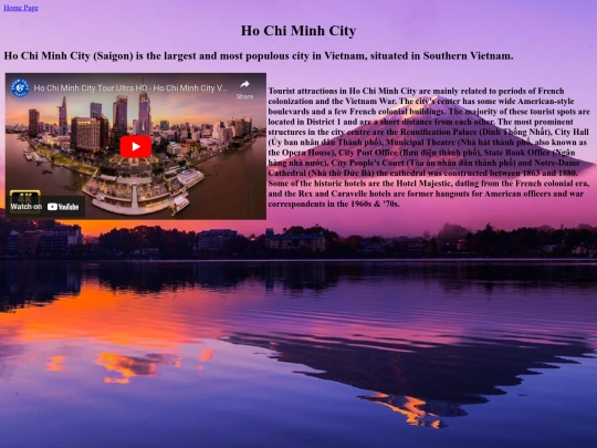 HoChiMinmCity screenshot
